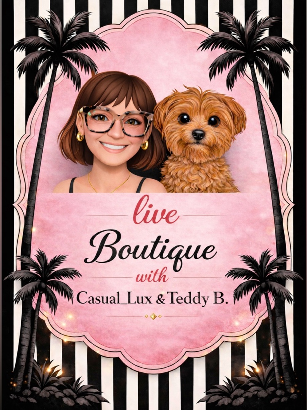 Live show flyer